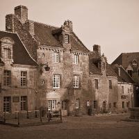 Main Square (locranon, Brittany), Infrared